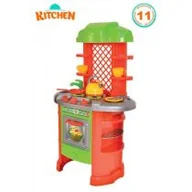 Zabawki AGD - Stolik kuchenny z akcesoriami - Technok - miniaturka - grafika 1