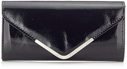 Tamaris Damska kopertówka Brianna Clutch, rozmiar uniwersalny, czarny - czarny (czarny) - jeden rozmiar