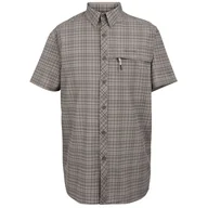 Koszulki sportowe męskie - Koszula męska Regatta Trav Pack Awy SS Shrt Rozmiar: XXL / Kolor: jasnoszary - miniaturka - grafika 1