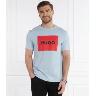 Koszulki męskie - HUGO T-shirt Dulive222 | Regular Fit - miniaturka - grafika 1