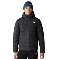 Kurtki męskie - Kurtka męska The North Face Aconcagua 3 pikowana puchowa z kapturem szara-XL - miniaturka - grafika 1