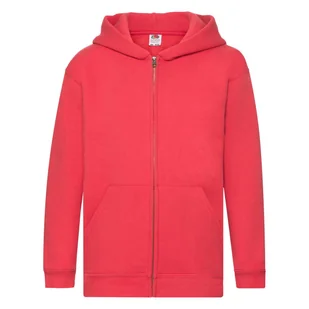 Bluza Dziecięca Z Kapturem Rozpinana Czerwony r. 9-11(140) - Bluzy dla dziewczynek - miniaturka - grafika 1