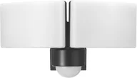 Lampy ogrodowe - TOS DUO LED 2x20W podwójny naświetlacz ogrodowy z PIR, 2x1600lm, IP65, 4000K, PC, szary - miniaturka - grafika 1