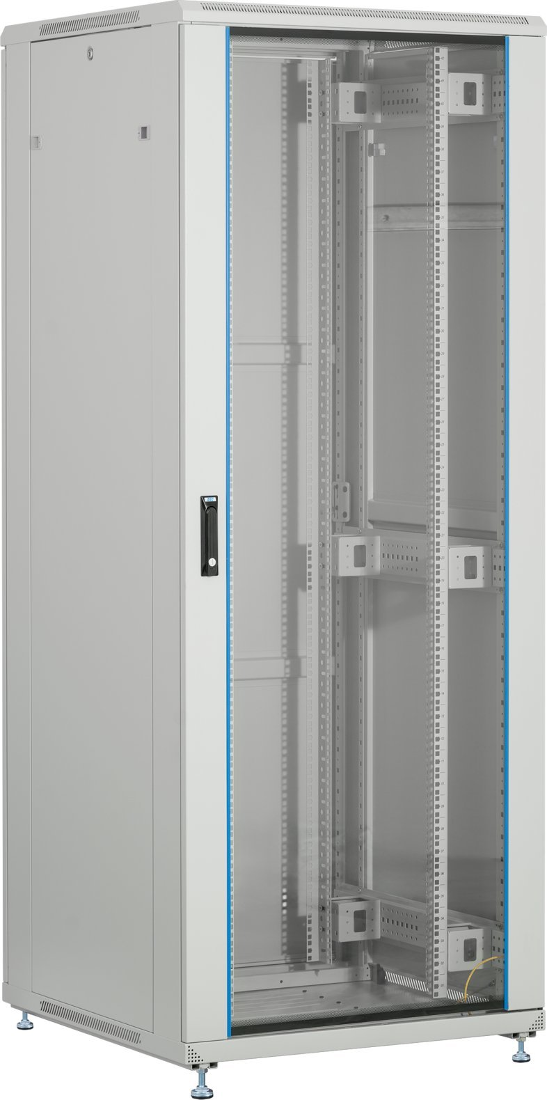 EFB 48,3cm 19Zoll Netzwerkschrank PEL 42HE 800x1000 RAL7035 PEL-4280GR.G1SV