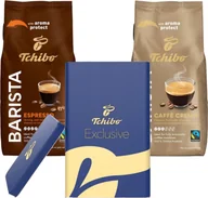 Kawa - Kawa ziarnista Tchibo Zestaw: Barista Caffe Crema 1kg + Barista Espresso 1kg + Puszka - miniaturka - grafika 1