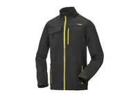 Odzież robocza - PARKSIDE® Kurtka robocza męska softshell (Czarny/ żółty, XL (56/58)) - miniaturka - grafika 1