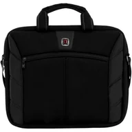Torby na laptopy - Wenger Slim Sherpa czarna (WE600653) - miniaturka - grafika 1