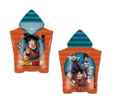 Okrycia kąpielowe dla dzieci - Ręcznik plażowy dziecięcy poncho 55x110 poncho Dragon Ball - miniaturka - grafika 1