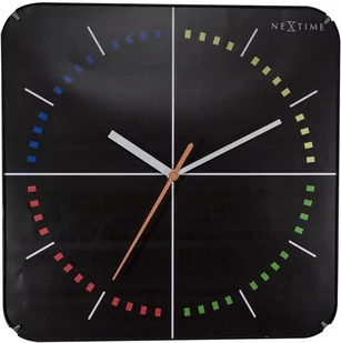 Nextime Zegar ścienny (czarny) 4 Seasons - Zegary - miniaturka - grafika 1