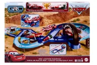 Zabawki konstrukcyjne - Auta Cars Tor rajdowy Grc Jumping Raceway Puchar wy��cigowy 2 pojazdy HXJ32 - miniaturka - grafika 1