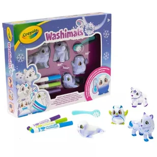 Crayola Washimals: Zestaw do zabawy z arktycznymi zwierzętami - Zabawki kreatywne - miniaturka - grafika 1