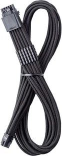 CableMod PRO ModMesh RT 12VHPWR Kabel, ASUS/Seasonic/PHANTEKS, 12V-2x6 zu 12V-2x6, StealthSense - schwarz - Kable komputerowe i do monitorów - miniaturka - grafika 1