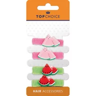Ozdoby do włosów - TOP CHOICE Frotki do włosów 22975 4szt - miniaturka - grafika 1