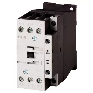 Eaton ELECTRIC Stycznik mocy DILM25-10-EA(230V50HZ,240V60HZ) 25A 3P 230VAC 3NO+1NO 0NC; 11kW/400V - Bezpieczniki elektryczne - miniaturka - grafika 1