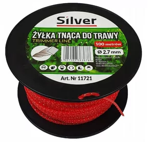 Żyłka tnąca KOSY PODKASZARKI do cięcia trawy skręcona karbowana 2.7mmx100m - Akcesoria do kos i kosiarek - miniaturka - grafika 1