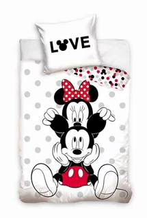 Pościel dla dzieci - Faro Pościel licencyjna 160x200 Love Miki i Minnie Mickey 04_20200912065601 - grafika 1