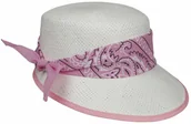 Czapki dla dzieci - Czapka z Daszkiem Slomiana Mevana Kids by Lipodo, różowy, 51 cm - miniaturka - grafika 1