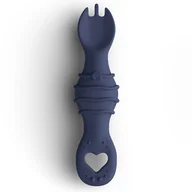 Sztućce dla dzieci - Widelco - Łyżeczka silikonowa NAVI, BabySteps - miniaturka - grafika 1