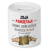 Skarbonki - Skarbonka Dla Zoi Urodziny Idealny Prezent z Nadrukiem ze Zdjęciem - miniaturka - grafika 1