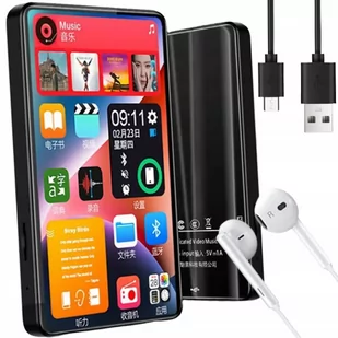 ODTWARZACZ MP4 MP3 BLUETOOTH DOTYKOWY 16GB RADIO Hi-Fi DYKTAFON + SŁUCHAWKI - Odtwarzacze MP3 - miniaturka - grafika 1