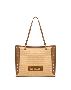 Love Moschino POLJC4274PP0MKW110AU, damska torba na ramię, wielbłąd, Wielbłąd - Torebki damskie - miniaturka - grafika 1