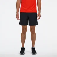 Spodenki męskie - Spodenki męskie New Balance MS41283BK  czarne - miniaturka - grafika 1
