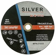Akcesoria do elektronarzędzi - SILVER TARCZA DO CIĘCIA METALU 230 x 1,9 x 22,2mm EX10128 10128 - miniaturka - grafika 1