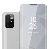 Etui i futerały do telefonów - Etui na telefon komórkowy Cadorabo do Xiaomi RedMi 10 / RedMi NOTE 11 4G w kolorze srebrnym tylna okładka pokrowiec ochronny etui booklet - miniaturka - grafika 1