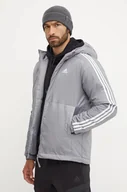 Kurtki męskie - adidas kurtka Essentials męska kolor szary przejściowa IX8897 - miniaturka - grafika 1