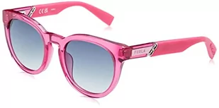 Furla Okulary damskie, Shiny Transparent Fuxia, 51 - Okulary przeciwsłoneczne - miniaturka - grafika 1