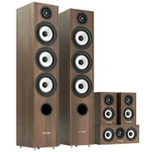 Głośniki i kolumny - Pylon Audio Pearl 27 system 5.0 – Zestaw kolumn kina domowego Orzech - miniaturka - grafika 1