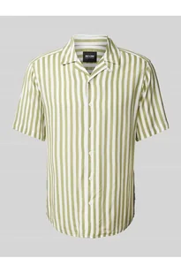 Koszula casualowa z wiskozy z kołnierzem z połami model WAYNE - Only & Sons - Koszule męskie - miniaturka - grafika 1