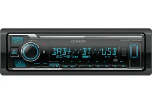 Kenwood Electronics KMM-BT508DAB radio samochodowe Czarny 200 W Bluetooth - Radia samochodowe - miniaturka - grafika 1
