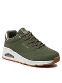 Sneakersy damskie - Skechers Sneakersy Shimmer Away 155196/OLV Khaki - miniaturka - grafika 1