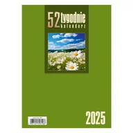 Kalendarze - kalendarz Biurkowy - 2025 - Tygodniowy - 52T -j.zielony - miniaturka - grafika 1