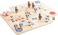 Gry planszowe - Small Foot Zestaw drewnianych gier planszowych 4w1 - miniaturka - grafika 1