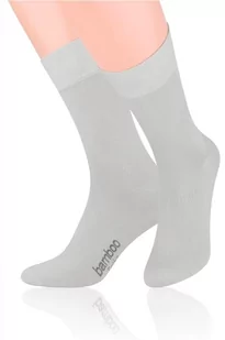 SKARPETY STEVEN 086 BAMBUS (kolor szary, rozmiar 35-37) - Skarpetki męskie - miniaturka - grafika 3