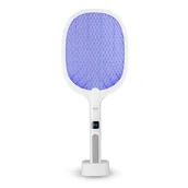 Lampy owadobójcze - Packa klapka UV na owady VAYOX IKV-991 1200mAh wht - miniaturka - grafika 1