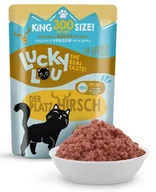 Mokra karma dla kotów - Lucky Lou Lifestage Adult Drób i jeleń saszetka 300g - miniaturka - grafika 1