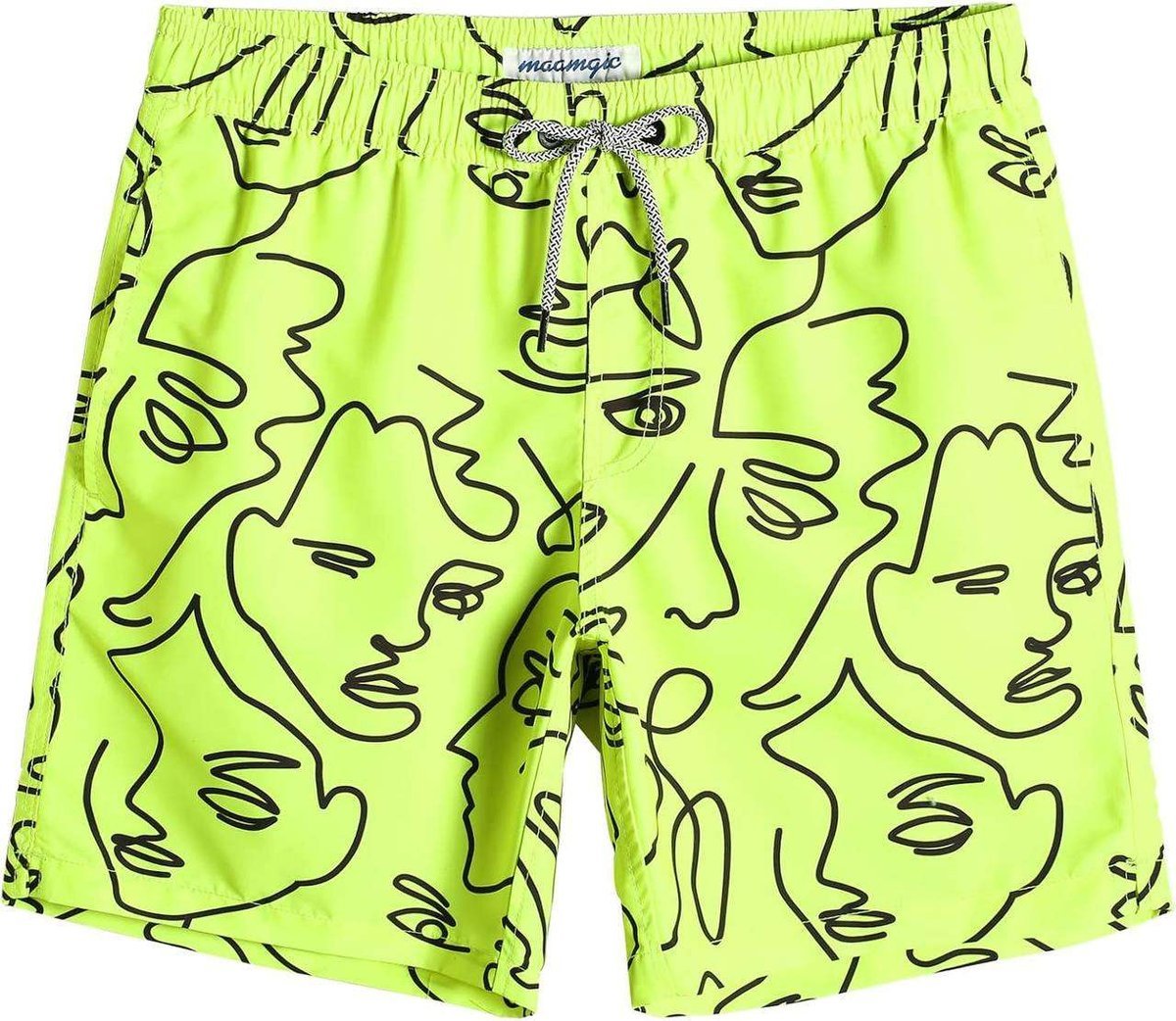 Męskie spodenki kąpielowe Szybkoschnące kąpielówki w paski Rozmiar XL