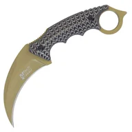Noże - Nóż Master Cutlery M-Tech Extreme Karambit Tan - miniaturka - grafika 1