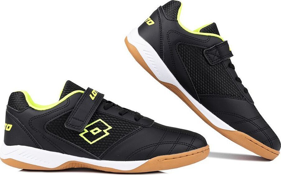 Lotto Buty dziecięce Lotto Whizzer K czarno-żółte 2600120K 1124 28