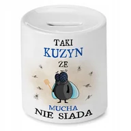 Skarbonki - SKARBONKA DLA WUJKA WUJEK NIE PYTA WUJEK POLEWA z Nadrukiem ze Zdjęciem + Opakowanie na prezent (wzór 03) - miniaturka - grafika 1