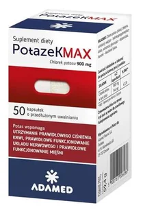 Adamed PotazeK MAX 50 szt. - Witaminy i minerały Adamed PotazeK MAX 50 szt. - Witaminy i minerały - miniaturka - grafika 1