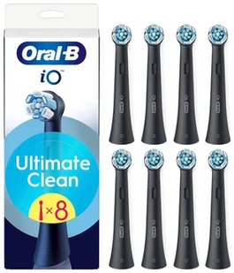 Oral-B iO Ultimate Clean EB8 8 szt. czarny - Końcówki do szczoteczek elektrycznych - miniaturka - grafika 1