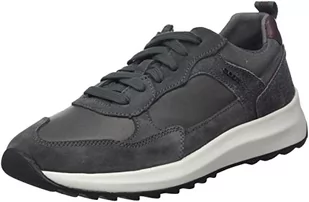 Geox Męskie trampki U TITANIO, Anthracite, 46 EU - Trampki męskie - miniaturka - grafika 1