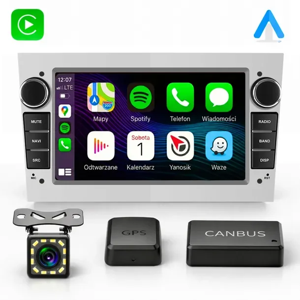 Radio Android Carplay Opel Vectra C Zafira Astra H Vivaro Meriva Signum Bt
