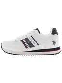 Trampki męskie - U.S. Polo Assn. Sneakersy w kolorze biało-czarnym - miniaturka - grafika 1