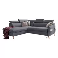 Narożniki - Ciemnoszary narożnik rozkładany Miuform Sweet Harmony L, lewostronny - miniaturka - grafika 1