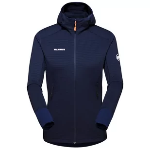 Bluza damska Mammut Taiss Light ML Hooded Jacket Women Rozmiar: L / Kolor: ciemnoniebieski - Bluzy sportowe damskie - miniaturka - grafika 1